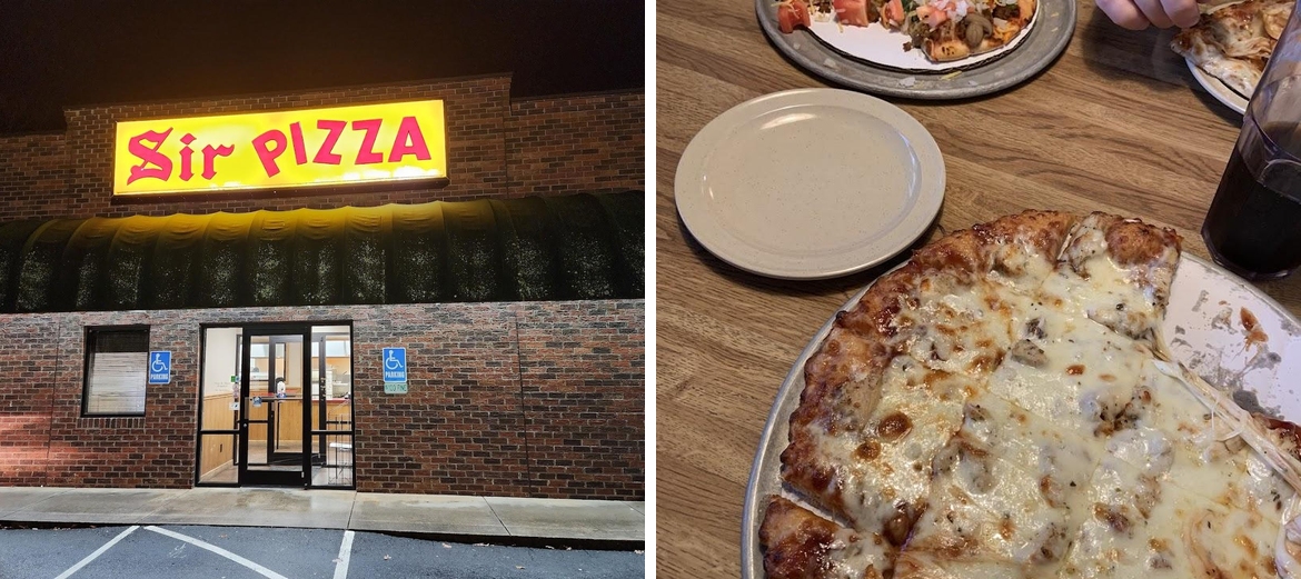 Sir Pizza Menu