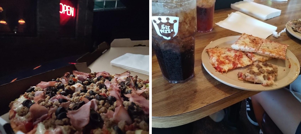 Sir Pizza Menu